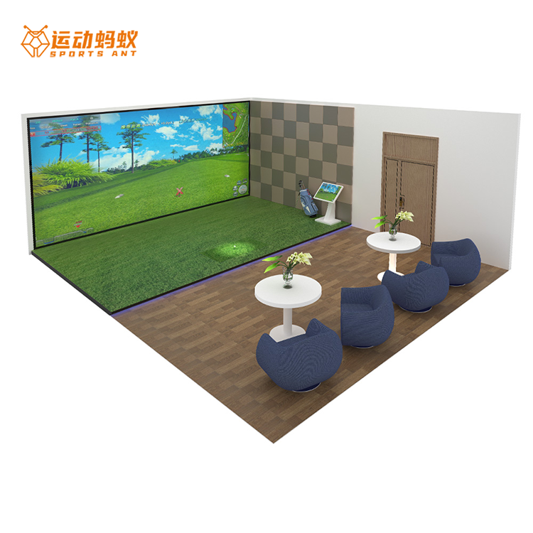 golf simulator, indoor golf simulator, indoor golf, commercial golf simulator, virtual golf simulator