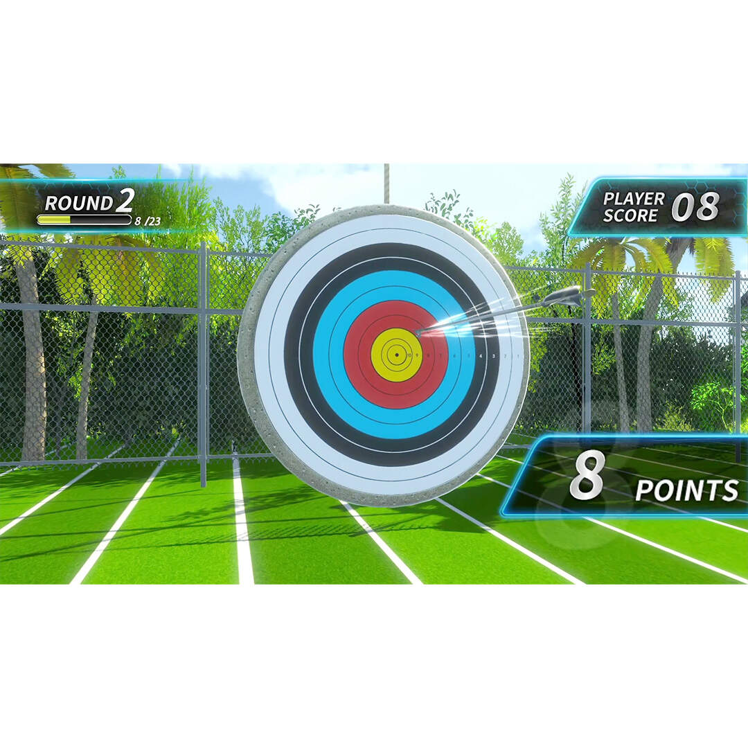 indoor archery simulator, archery simulator, virtual archery simulator