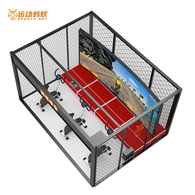 spinning bike simulator, indoor cycling simulator, exercise bike simulator