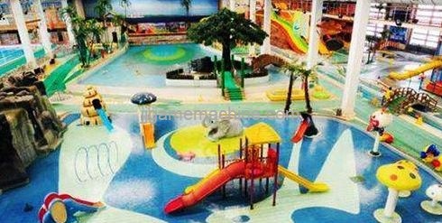 indoor childrens water park decoration precautions