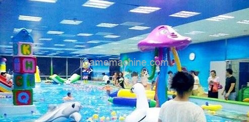 indoor childrens water park decoration precautions